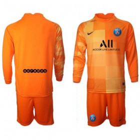 Paris Saint Germain Portiere Bambino Maglia Prima  2021/2022 Manica Lunga (+ Pantaloncini)